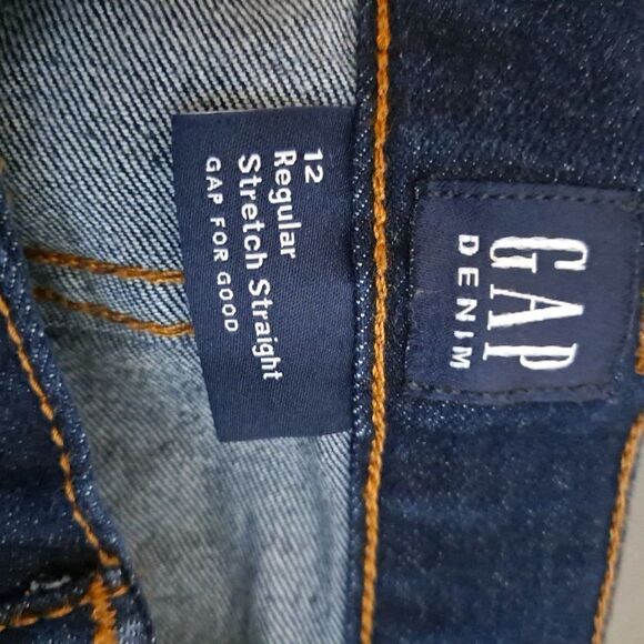 Gap Girls Stretch Straight Jeans NWT - Picture 8 of 12